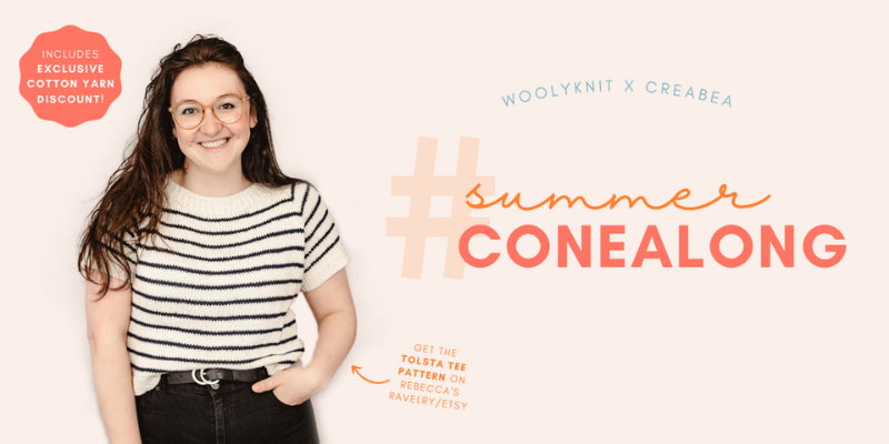 Woolyknit X Creabea — #SummerConealong