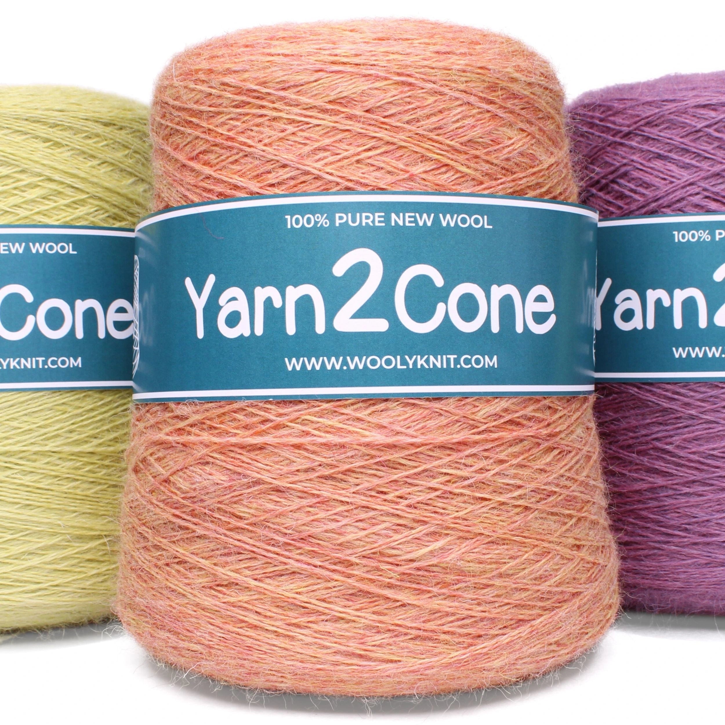 British Wool 4ply 500g Cones