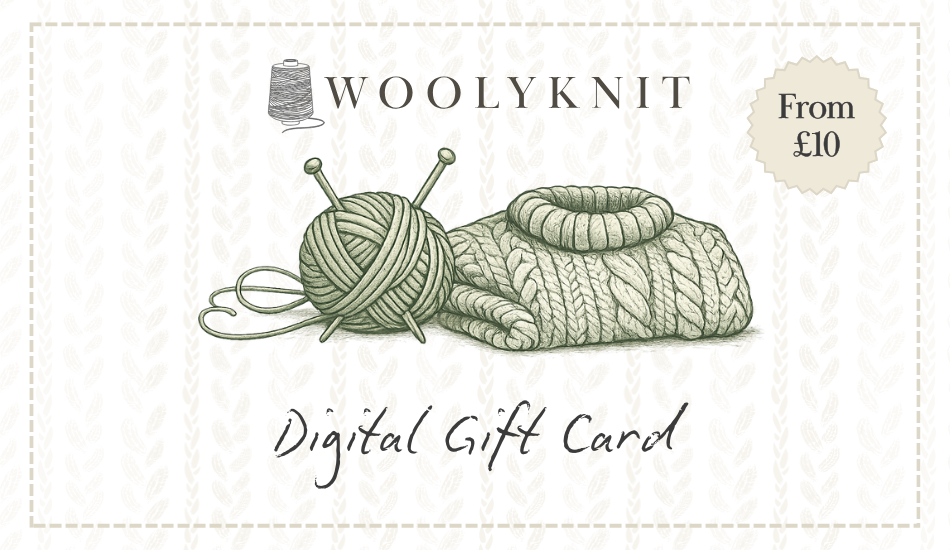 Woolyknit Gift Card | The Perfect Gift for Knitters & Crocheters