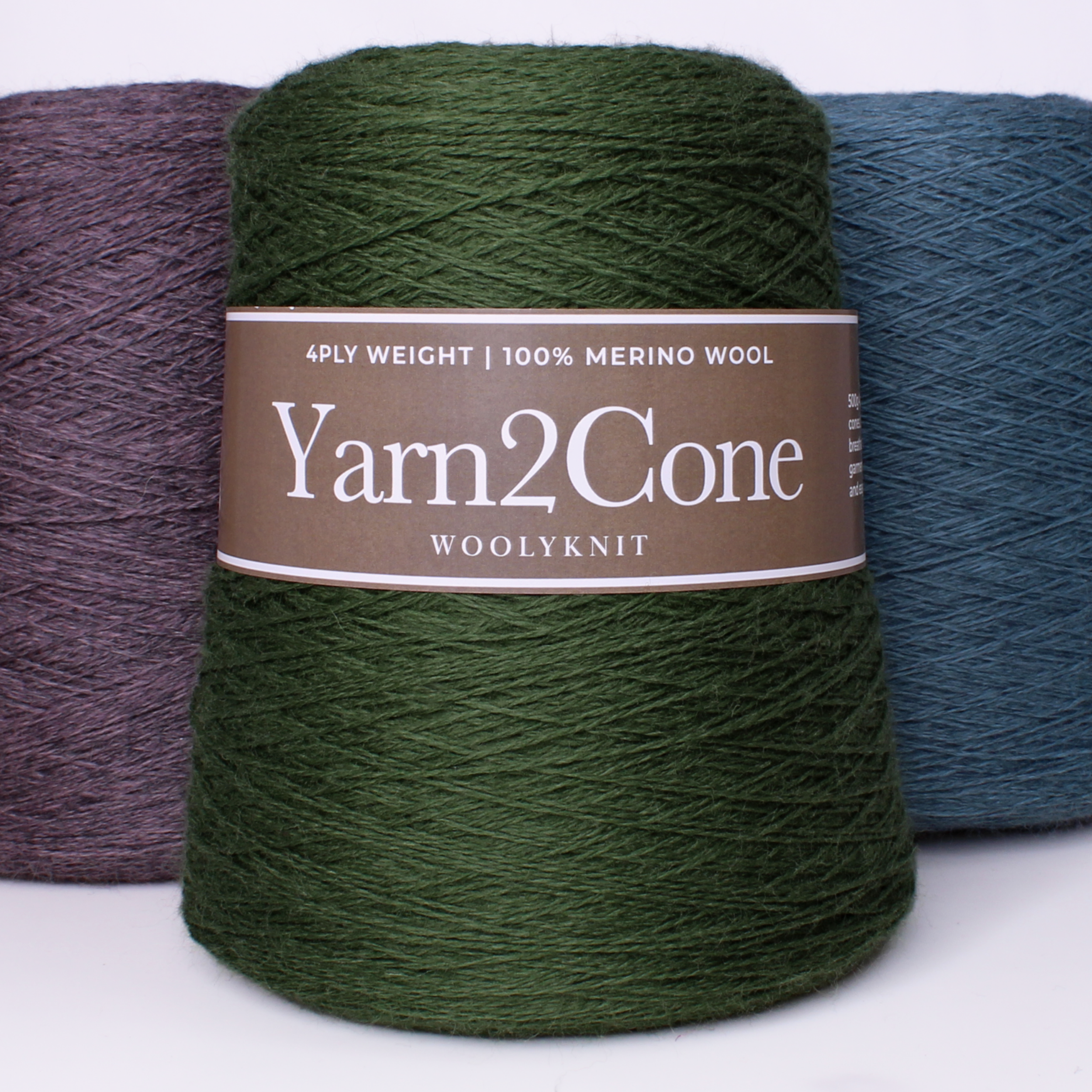 Merino Wool 4ply 500g Cone