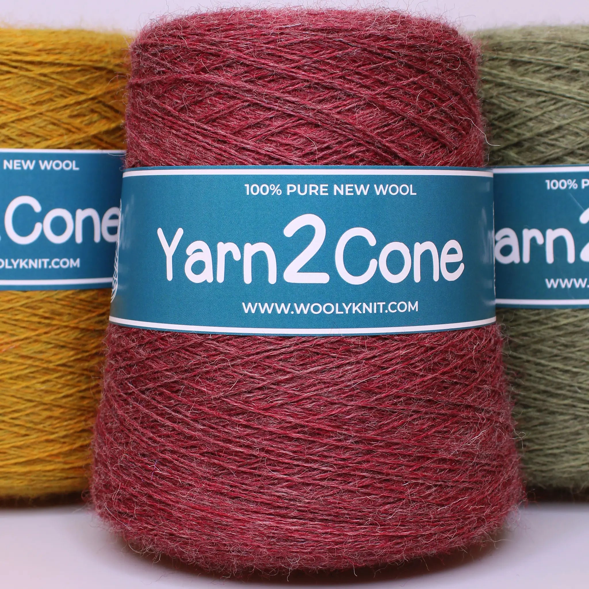 British Wool 4ply 500g Cones
