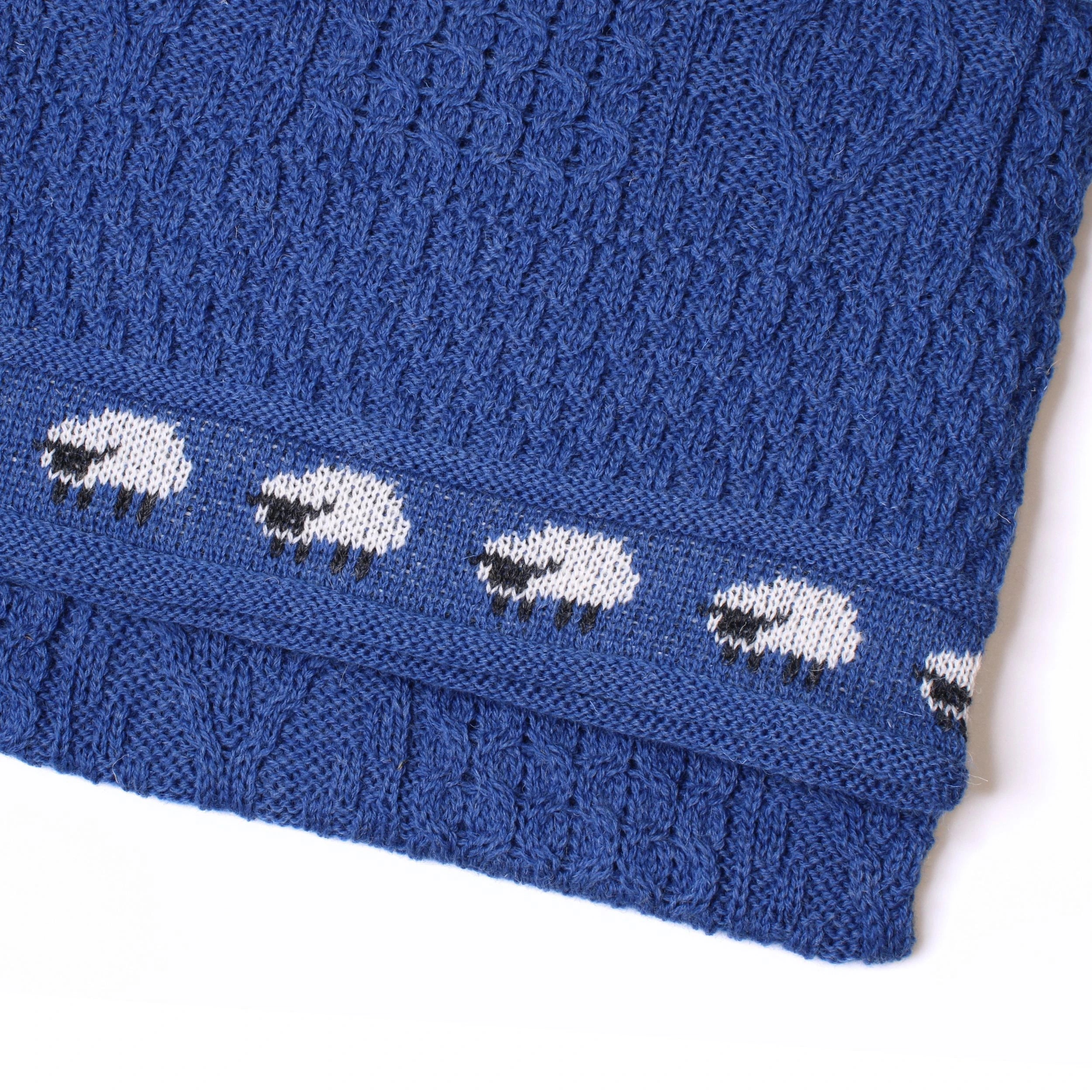 100% British Wool Throw