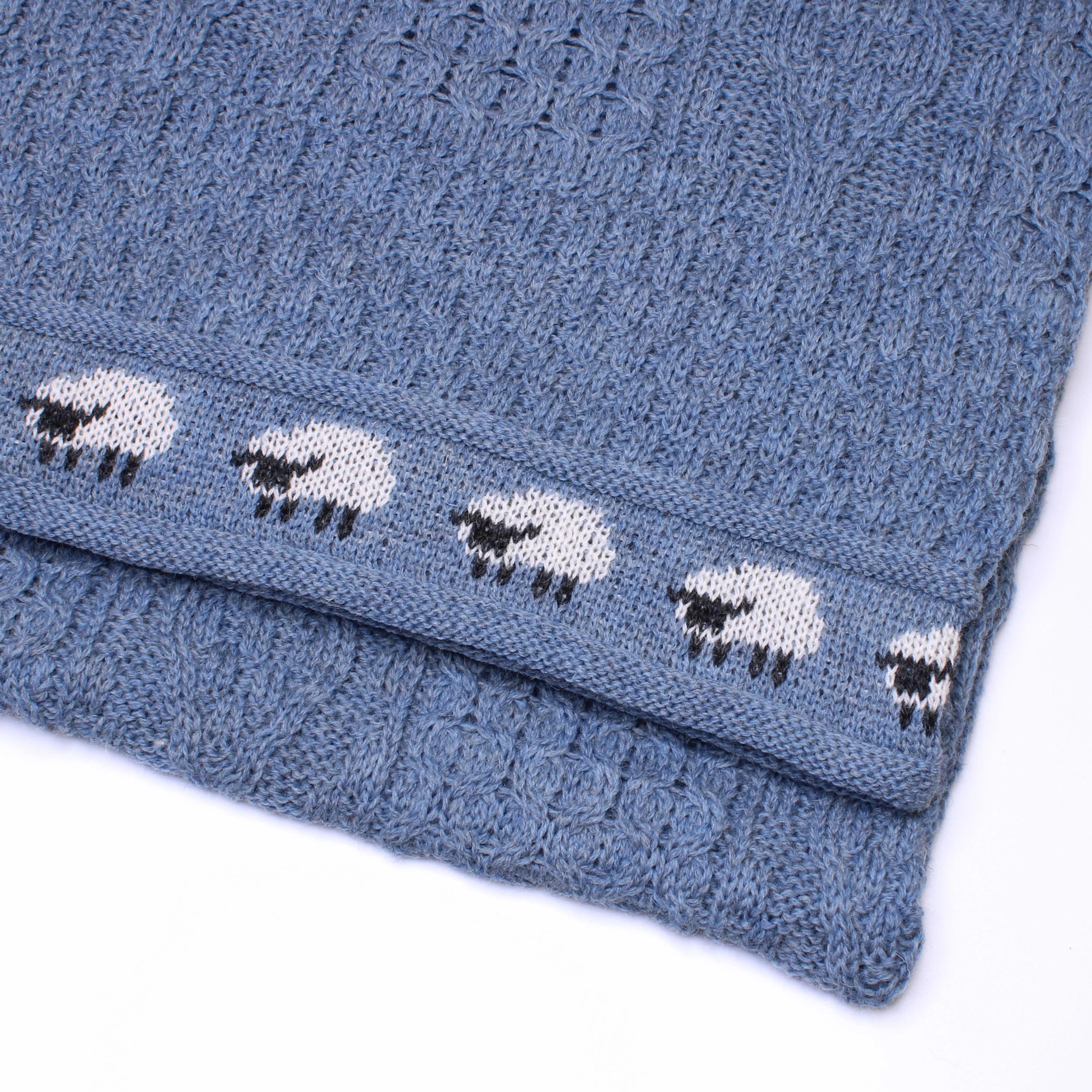 100% British Wool Throw