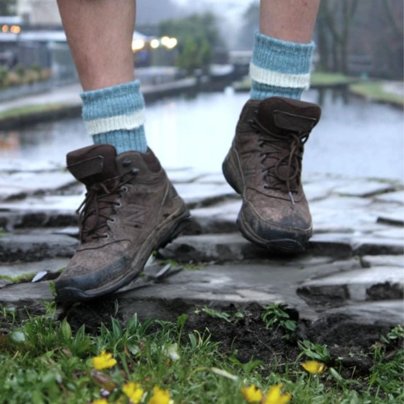 Unisex British Wool Hiking Socks Size 8-12
