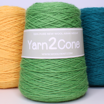 Aran Weight British Wool 400g Cones