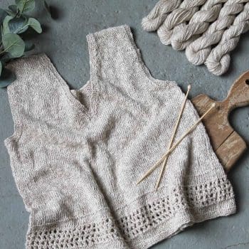 The Lottie Linen-Cotton Summer Top Pattern (Digital Download)