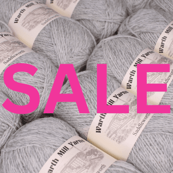 Pack of 5 x 100g DK Warth Mill British Wool Balls