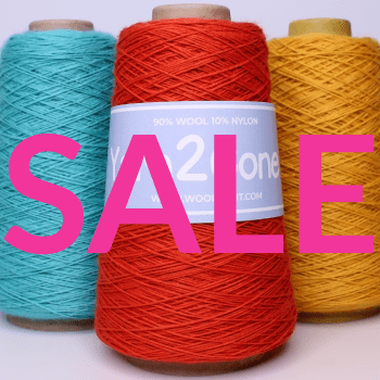 Wool Nylon 3ply 200g Cone