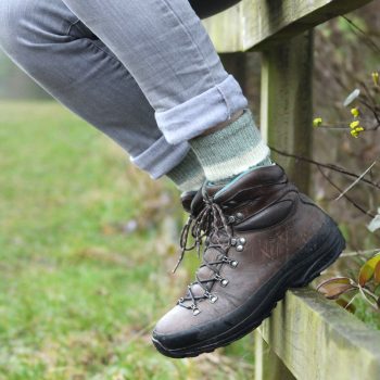 Size 4-7 Unisex British Wool Hiking Socks