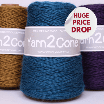DK Merino Yarn 300g Cone