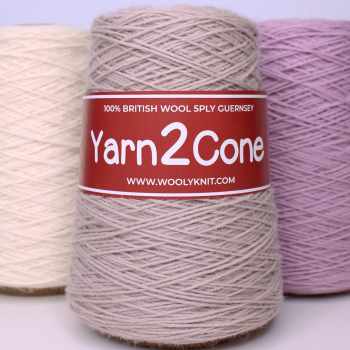 5ply Guernsey British Wool 250g Cones